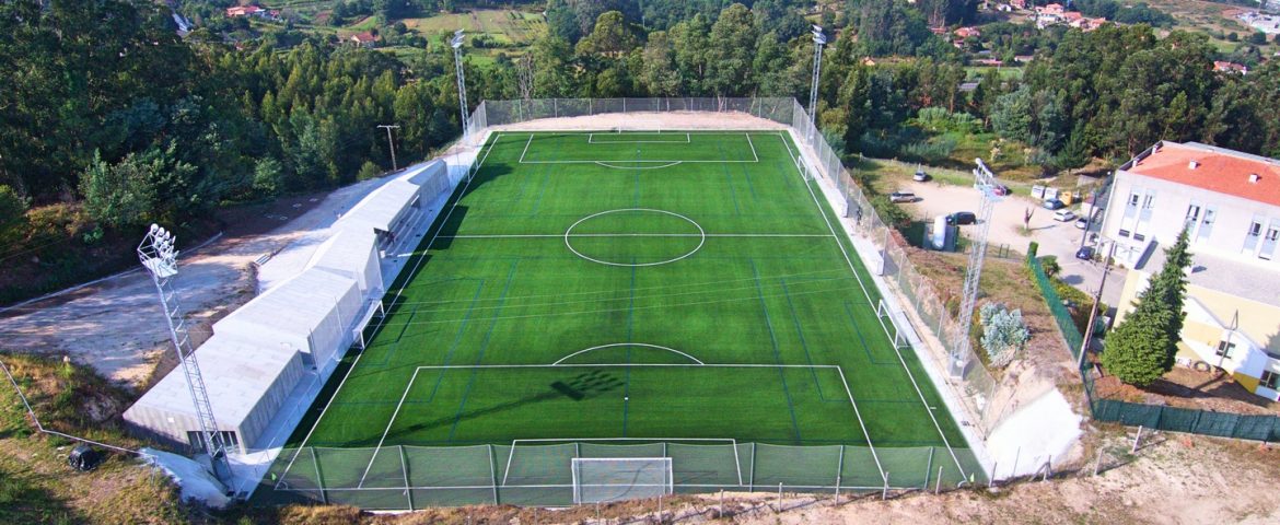 Finalización de las obras del Campo de Fútbol de Campañó (Pontevedra)